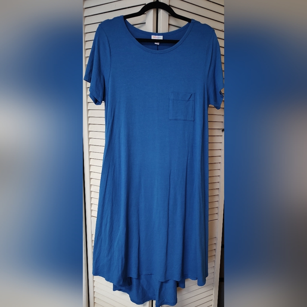 Lularoe Medium Blue Carly Dress